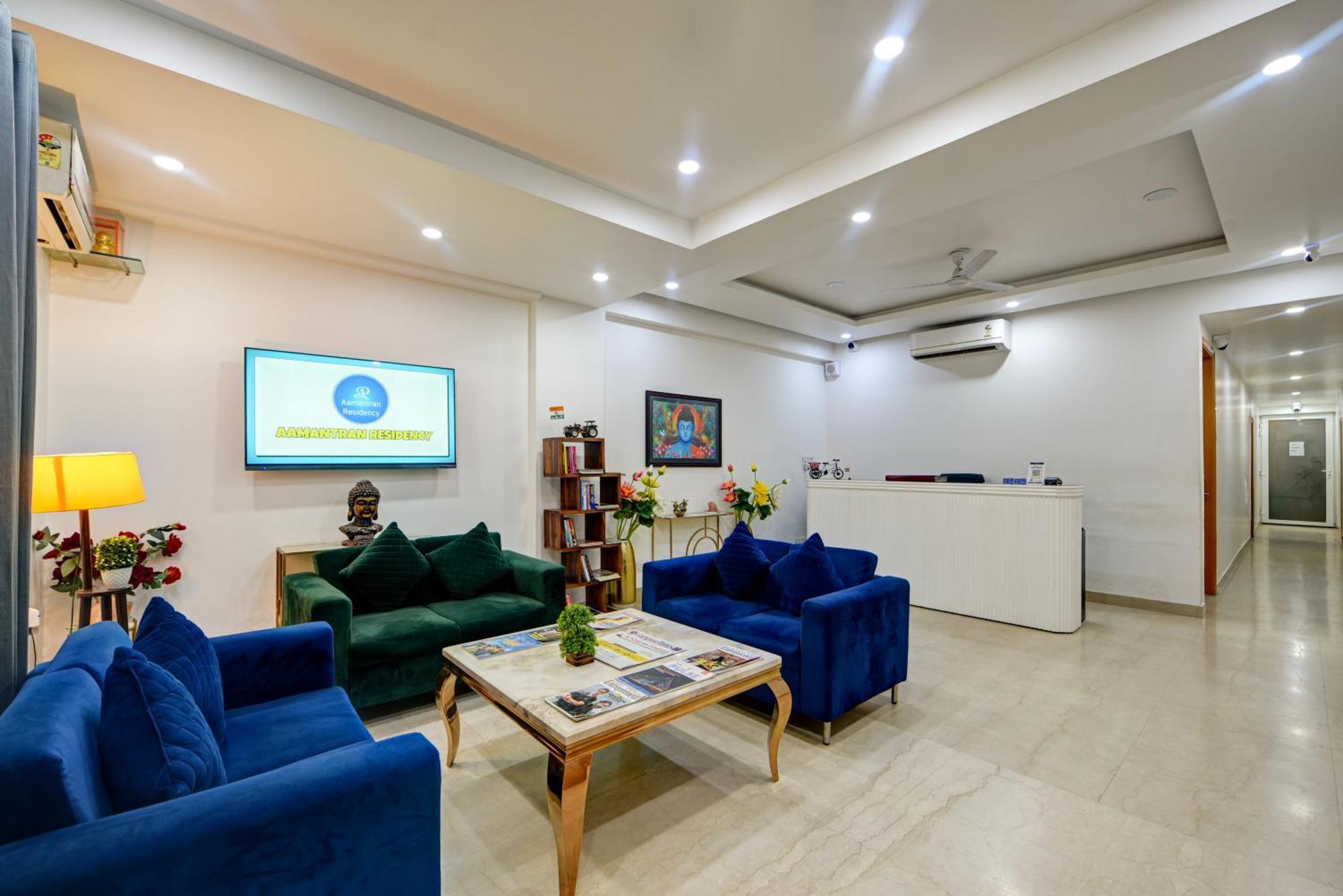 Aamantran Residency Hotel, Sohna Road, Sector 49, Gurugram Gurgáon Exteriér fotografie